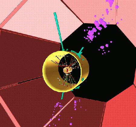 Event in the L3 detector.